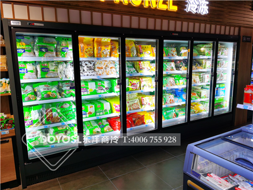 上海市市轄區奉賢區超市冷柜-風幕柜-鮮肉柜-冷凍柜案例